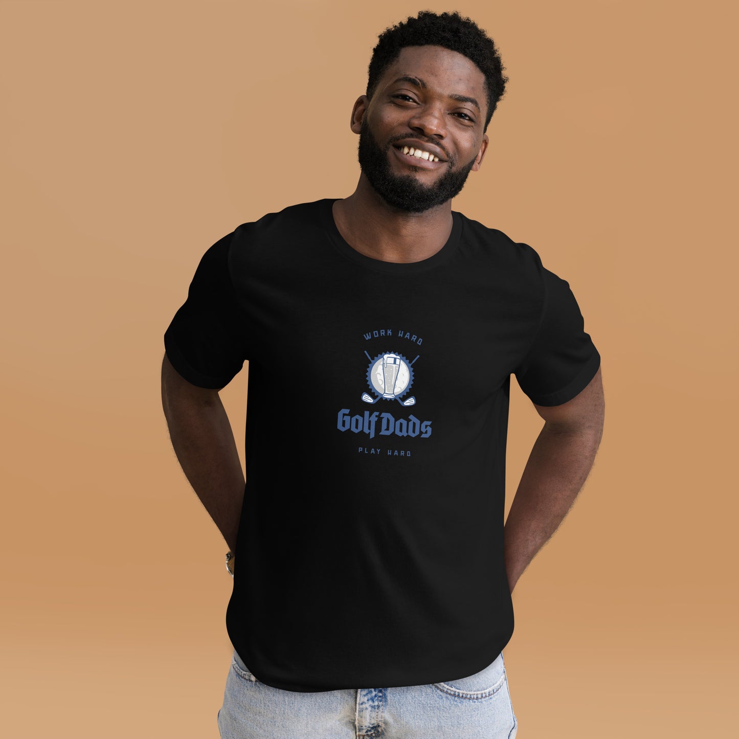 Golf Dads Logo Unisex Tee