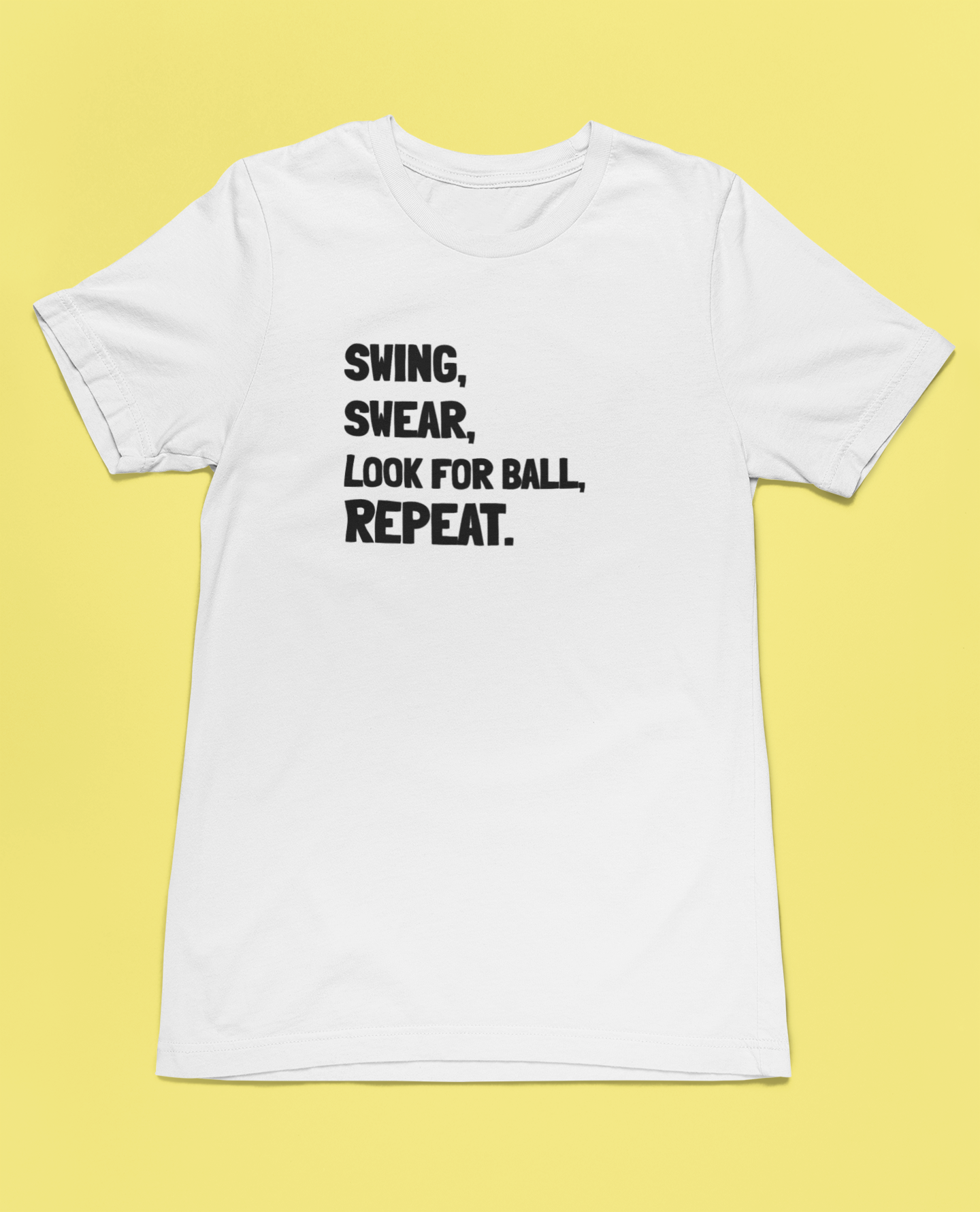 ||Swing, Swear Unisex || Golf Dads